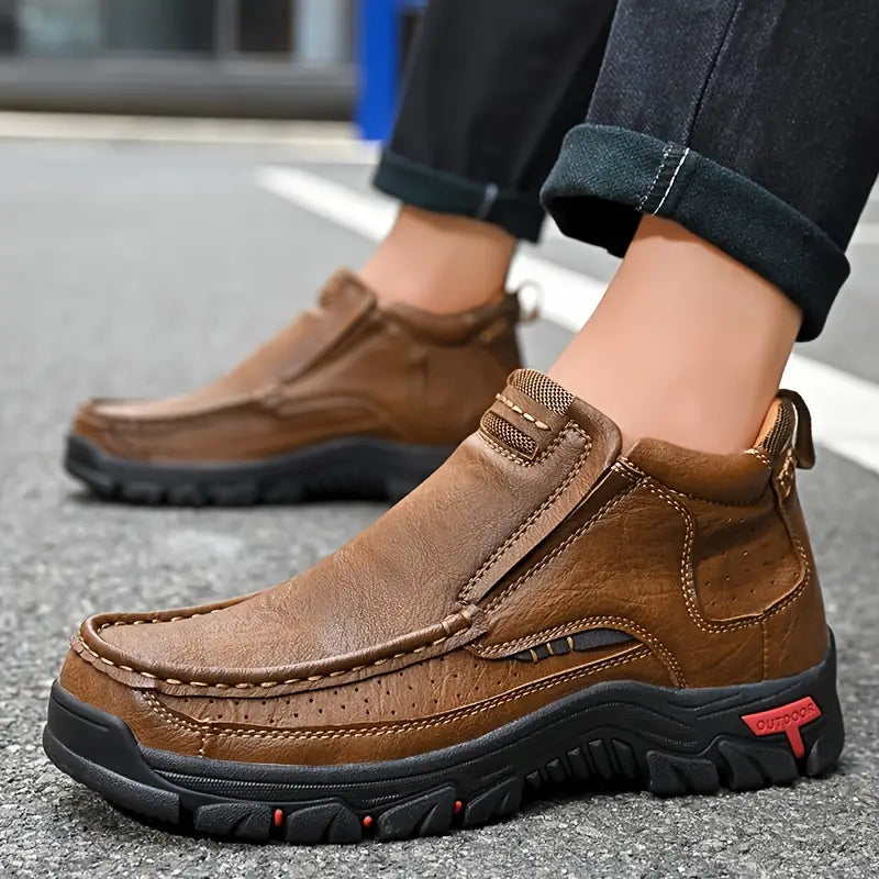 Early Fall Kickoff: 50% OFF❤️ Waterproof Non-Slip Ankle Boots for Men – Comfort Orthopedic Outdoor Shoes