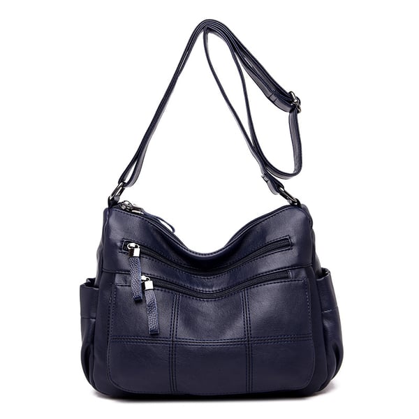 Tendencias AHORA🔥Bolsos de un solo hombro de cuero suave a juego para mujer