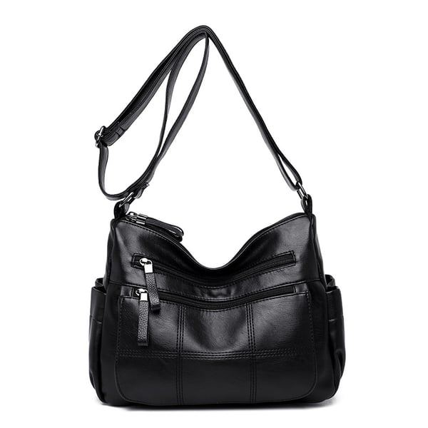 Tendencias AHORA🔥Bolsos de un solo hombro de cuero suave a juego para mujer