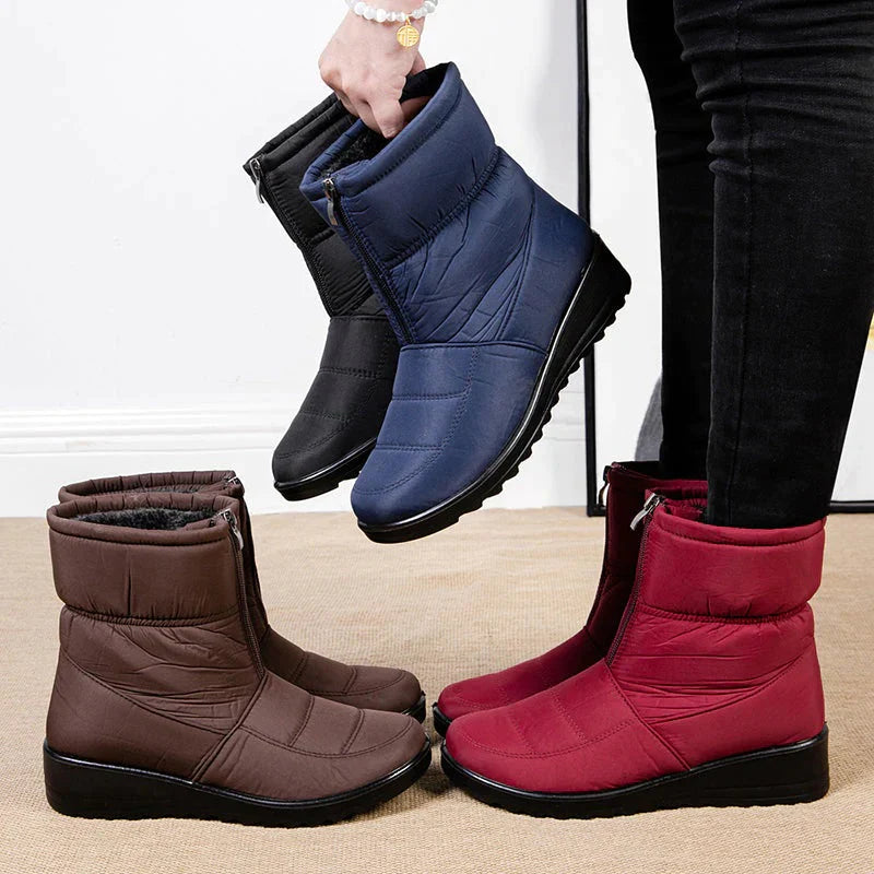 Botas de nieve ligeras e impermeables para mujer
