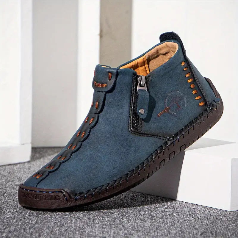 New Arrival Sale 50% Off🔥Men’s Classic Orthopedic Leather Casual Boots – All-Season Comfort, Handcrafted Style