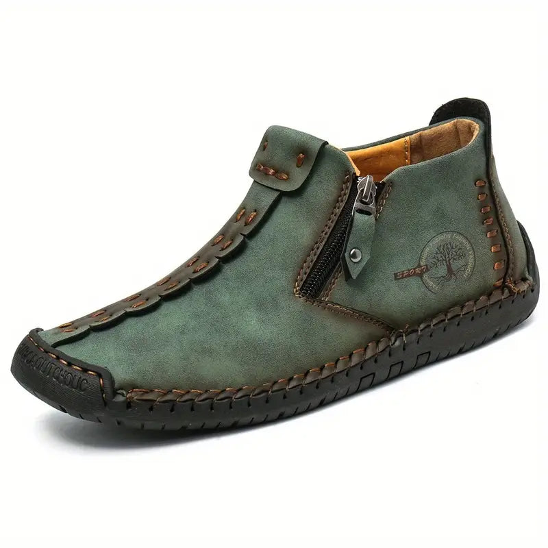 New Arrival Sale 50% Off🔥Men’s Classic Orthopedic Leather Casual Boots – All-Season Comfort, Handcrafted Style