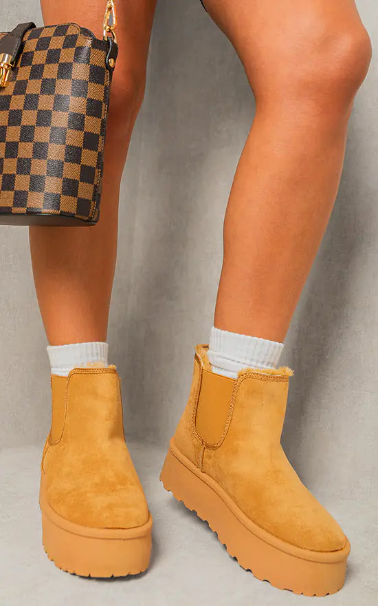 OFERTA CALIENTE 45%🔥Botas Chelsea de invierno con suela gruesa y soporte para mujer