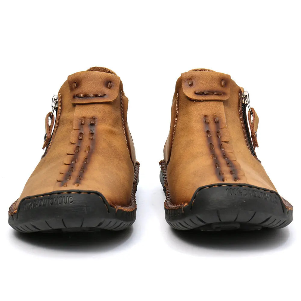 New Arrival Sale 50% Off🔥Men’s Classic Orthopedic Leather Casual Boots – All-Season Comfort, Handcrafted Style