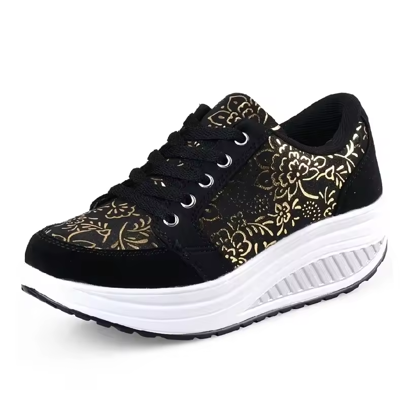 💮 Spring Special 49% Off💝 Women's Orthopedic Slimming Toning Platform Sneakers, Comfort Walking Shoes