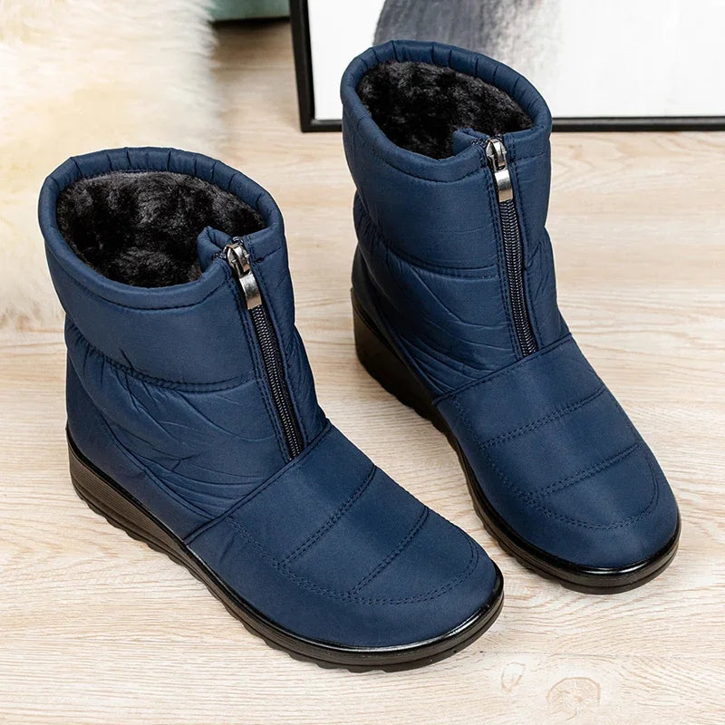 Botas de nieve ligeras e impermeables para mujer