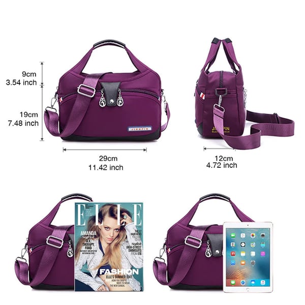 Tendencias actuales -45% 🔥 Bolso de mano ligero y suave debajo del asiento