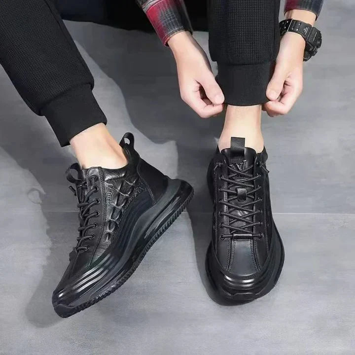 🔥Oferta de esta semana: 70% de descuento🔥Zapatillas casuales con amortiguación de aire para hombre, zapatillas informales antideslizantes con elevación de altura