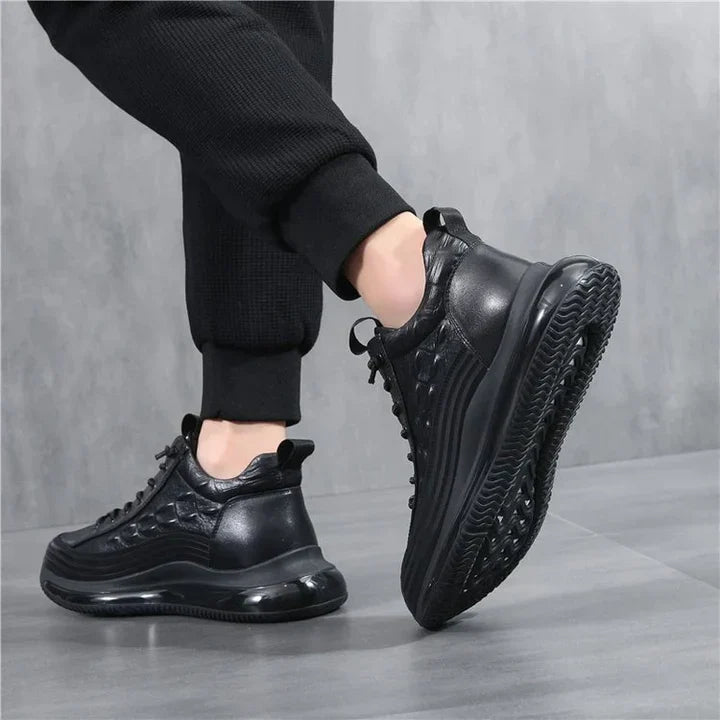 🔥Oferta de esta semana: 70% de descuento🔥Zapatillas casuales con amortiguación de aire para hombre, zapatillas informales antideslizantes con elevación de altura