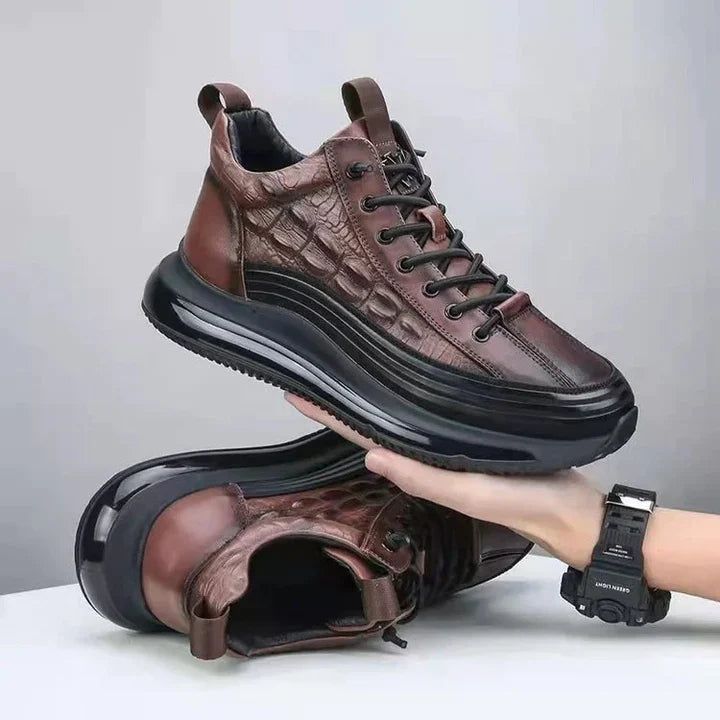 🔥Oferta de esta semana: 70% de descuento🔥Zapatillas casuales con amortiguación de aire para hombre, zapatillas informales antideslizantes con elevación de altura