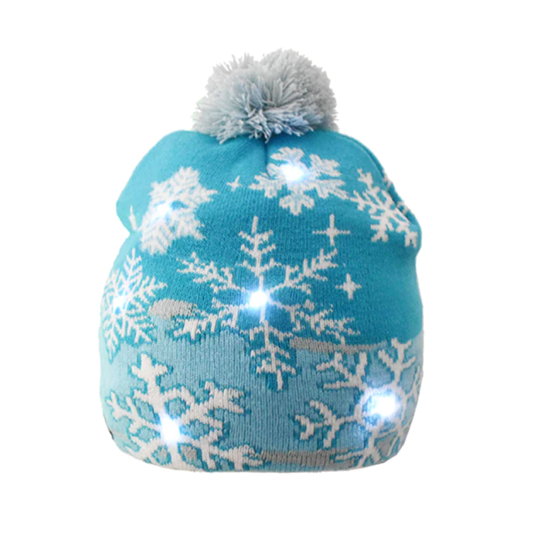 Gorro navideño iluminado