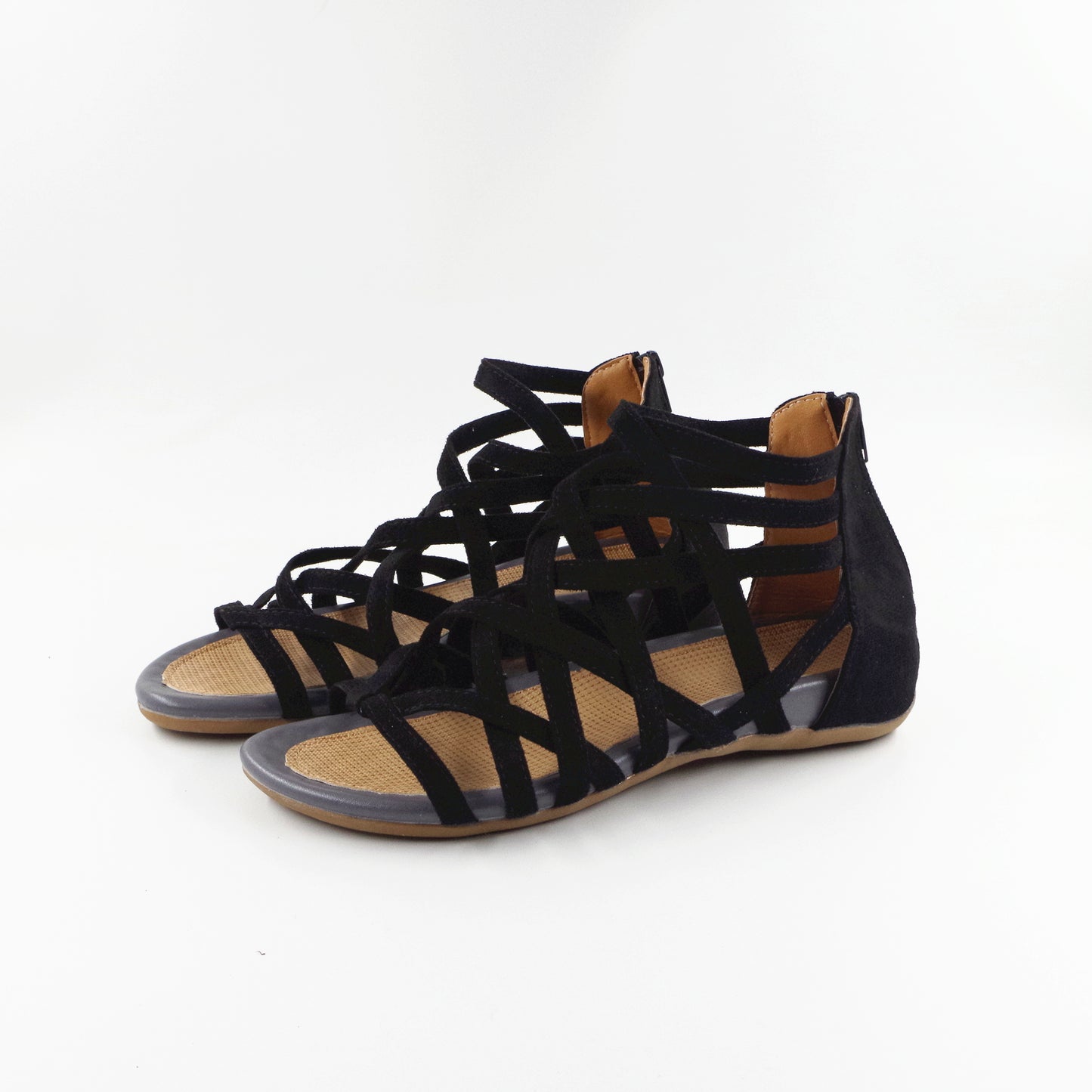 Sandalias planas transpirables con agujeros de verano