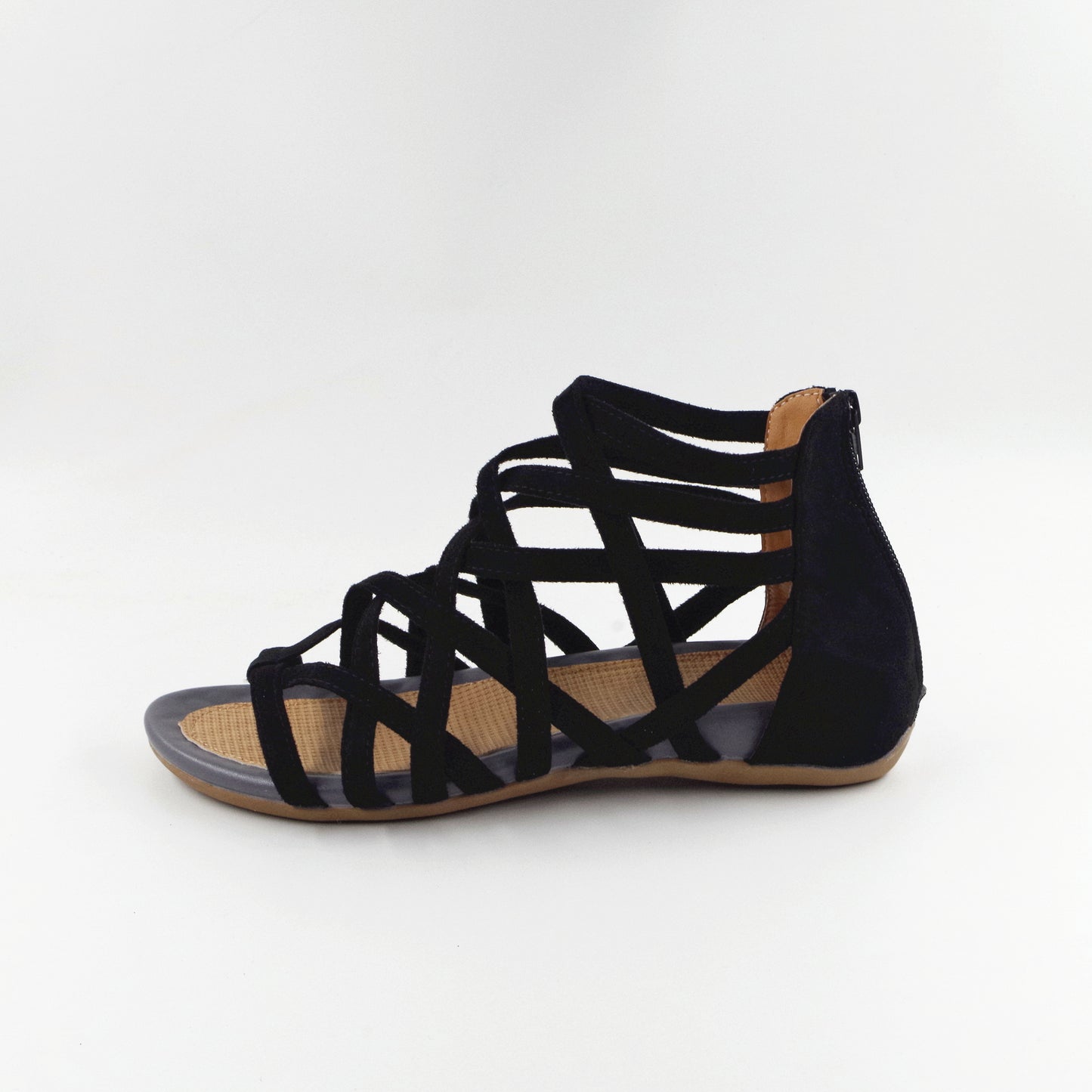 Sandalias planas transpirables con agujeros de verano