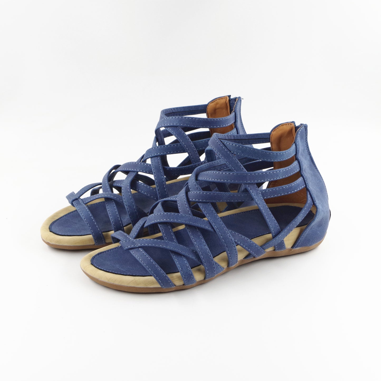 Sandalias planas transpirables con agujeros de verano