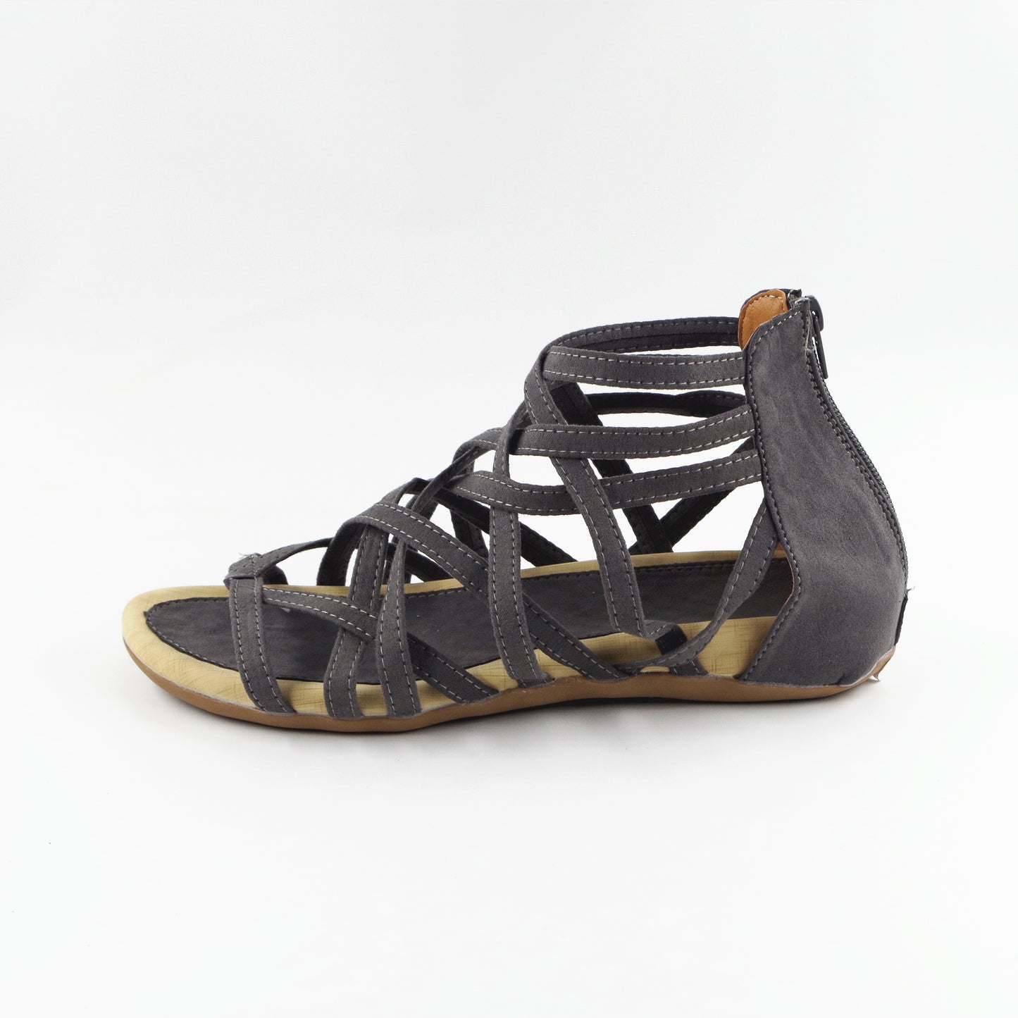 Sandalias planas transpirables con agujeros de verano