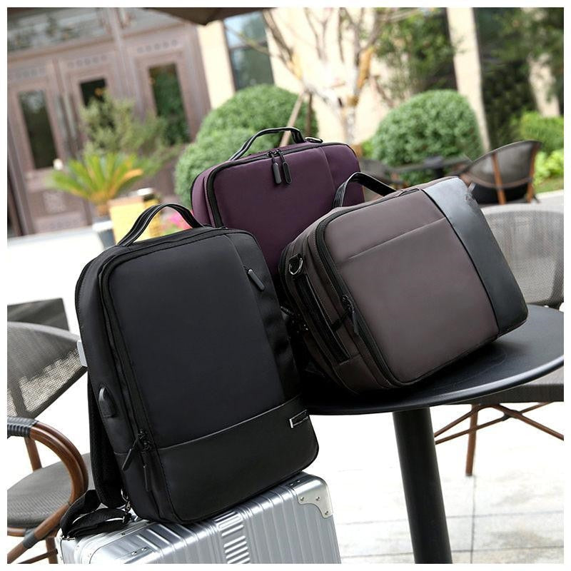 Mochila antirrobo premium para portátil con puerto USB