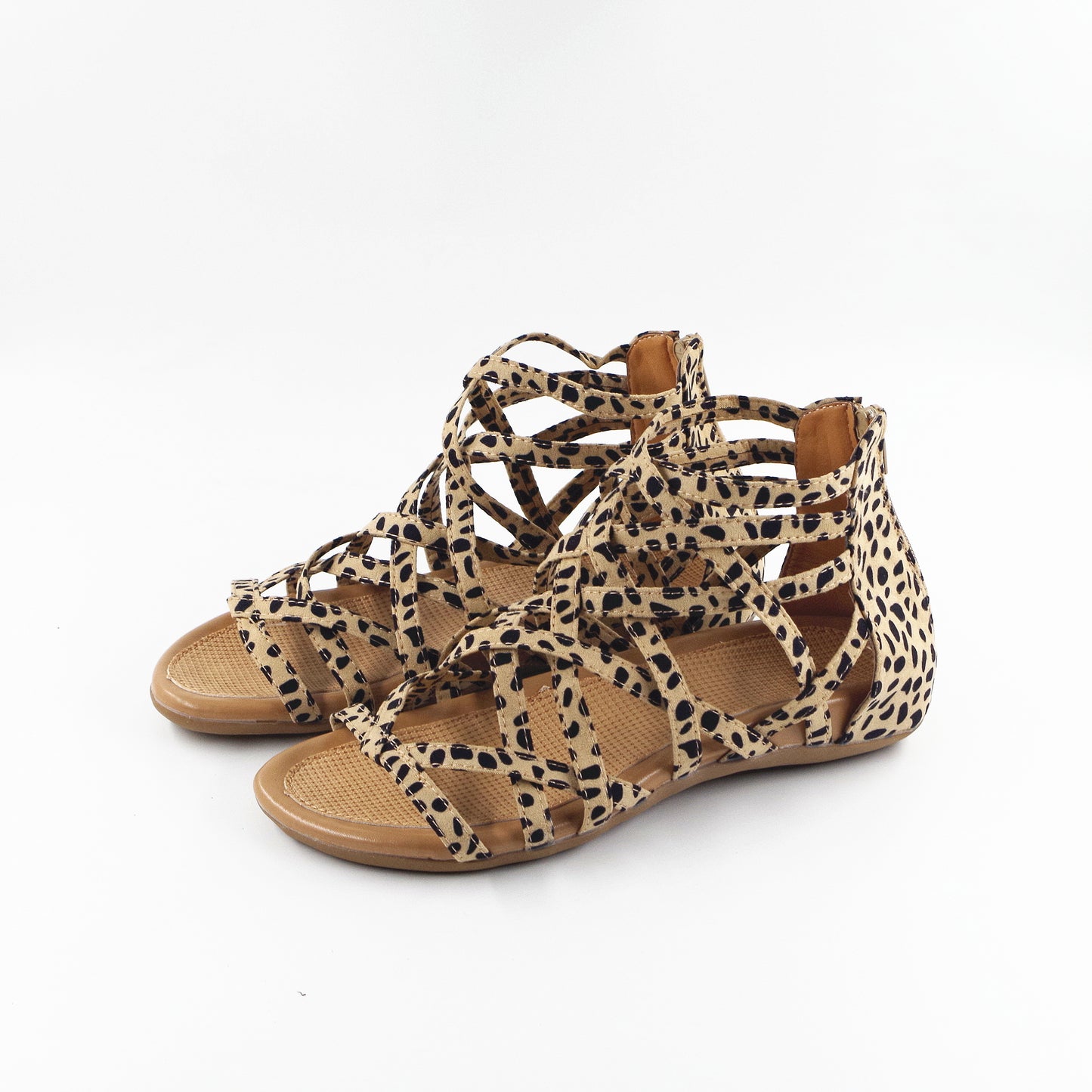 Sandalias planas transpirables con agujeros de verano