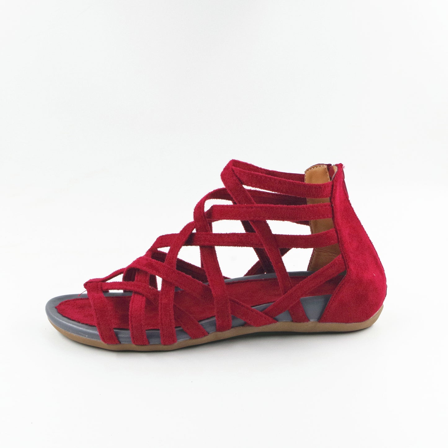 Sandalias planas transpirables con agujeros de verano