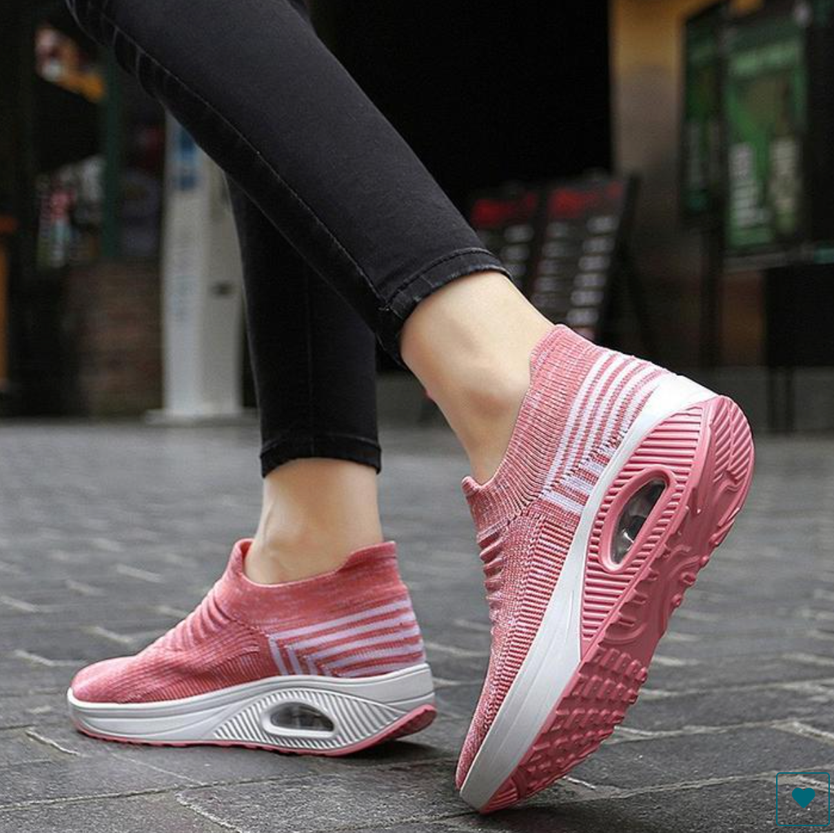 Zapatos ortopédicos elásticos y ligeros para caminar para mujer