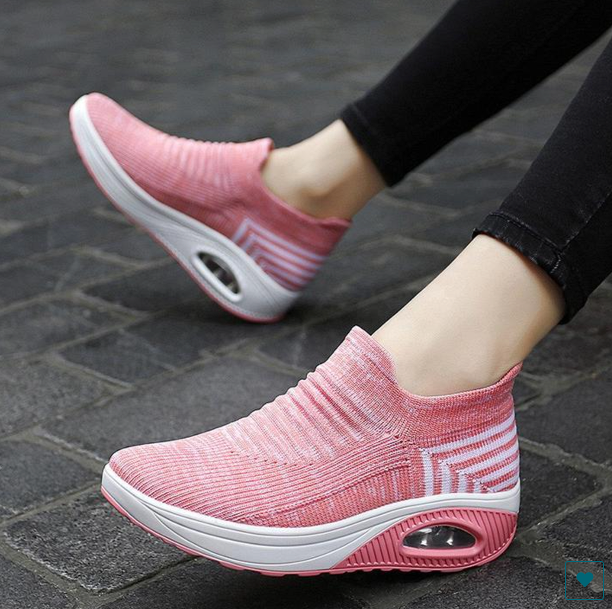 Zapatos ortopédicos elásticos y ligeros para caminar para mujer