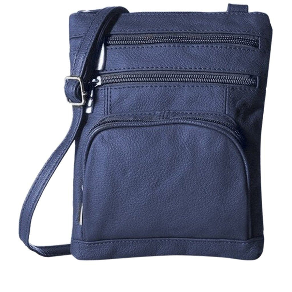 Bolso bandolera de piel suave de primera calidad