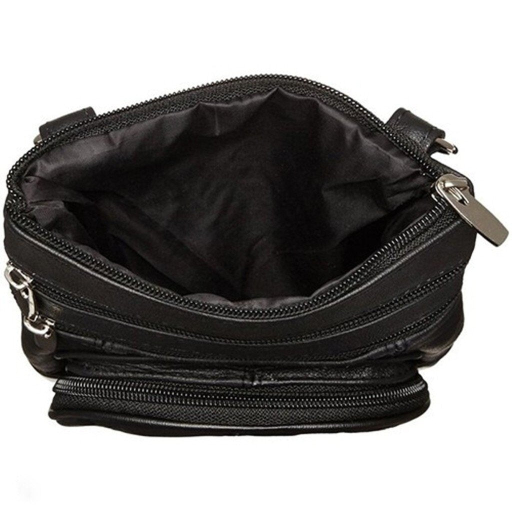 Bolso bandolera de piel suave de primera calidad