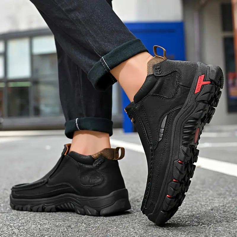 Early Fall Kickoff: 50% OFF❤️ Waterproof Non-Slip Ankle Boots for Men – Comfort Orthopedic Outdoor Shoes