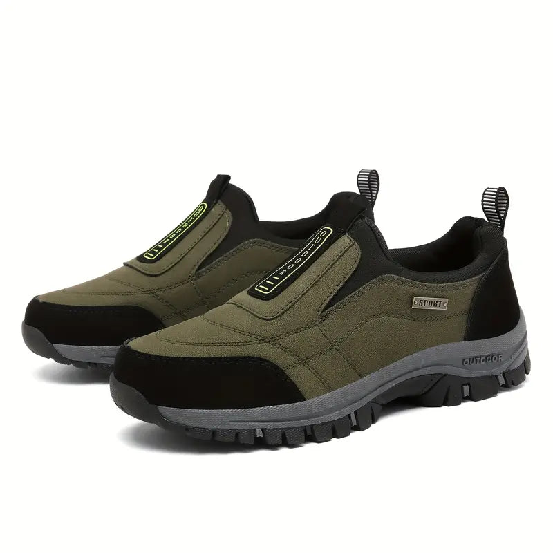 OFERTA CALIENTE 45% DE DESCUENTO🔥 Zapatos ortopédicos impermeables sin cordones para hombre