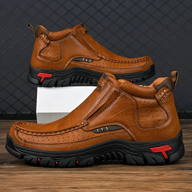 Early Fall Kickoff: 50% OFF❤️ Waterproof Non-Slip Ankle Boots for Men – Comfort Orthopedic Outdoor Shoes