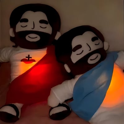 🔥Black Friday Sale 49% OFF🎄Comforting Christ - Jesus Breathing Plushie