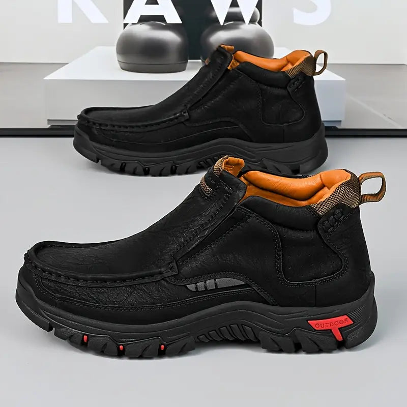 Early Fall Kickoff: 50% OFF❤️ Waterproof Non-Slip Ankle Boots for Men – Comfort Orthopedic Outdoor Shoes