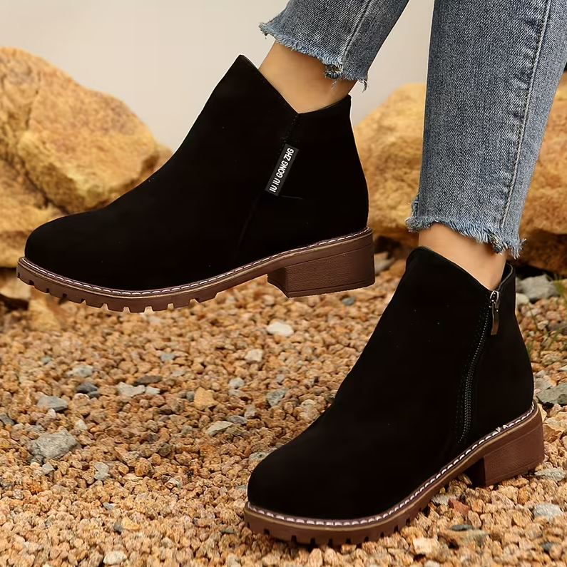Avery™ Wide-Fit Comfort Ankle Boots