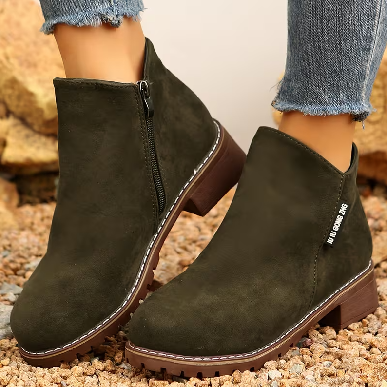 Avery™ Wide-Fit Comfort Ankle Boots