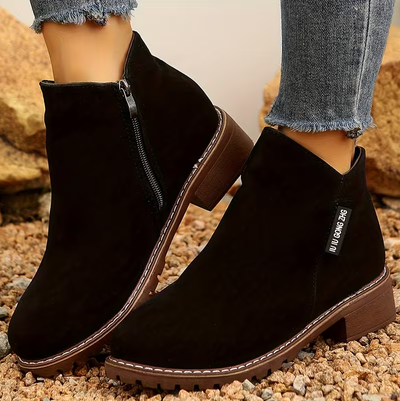 Avery™ Wide-Fit Comfort Ankle Boots