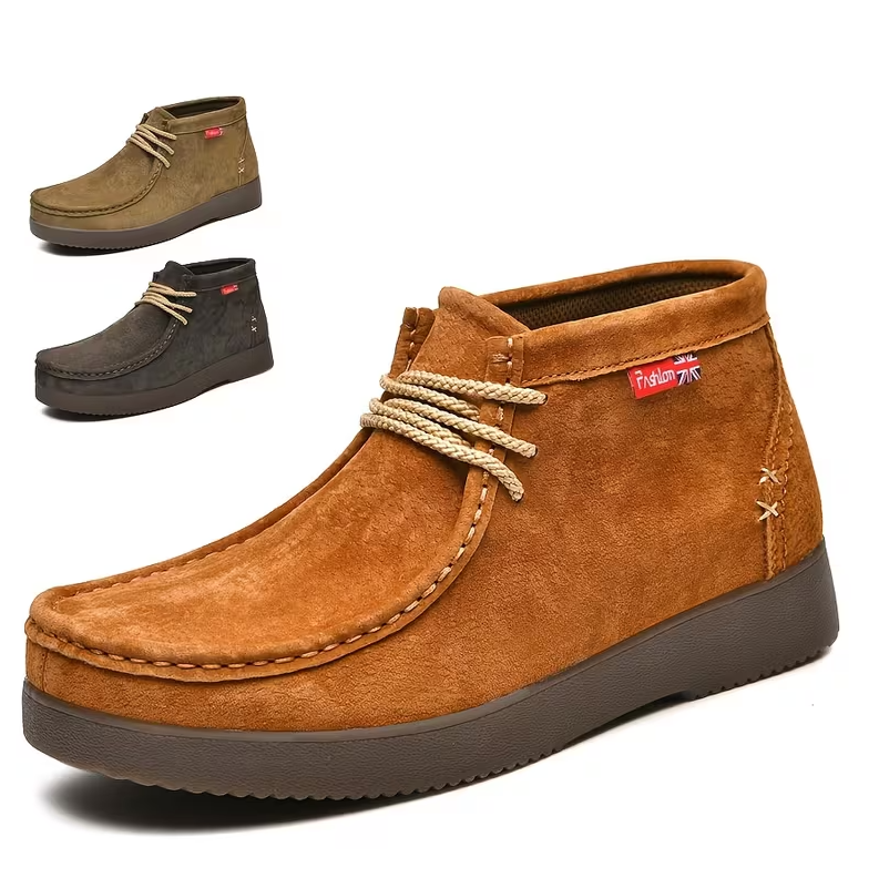 Fall Promotion 45% OFF🎁 Men’s Hand-Stitched Leather Comfort Ankle Boots