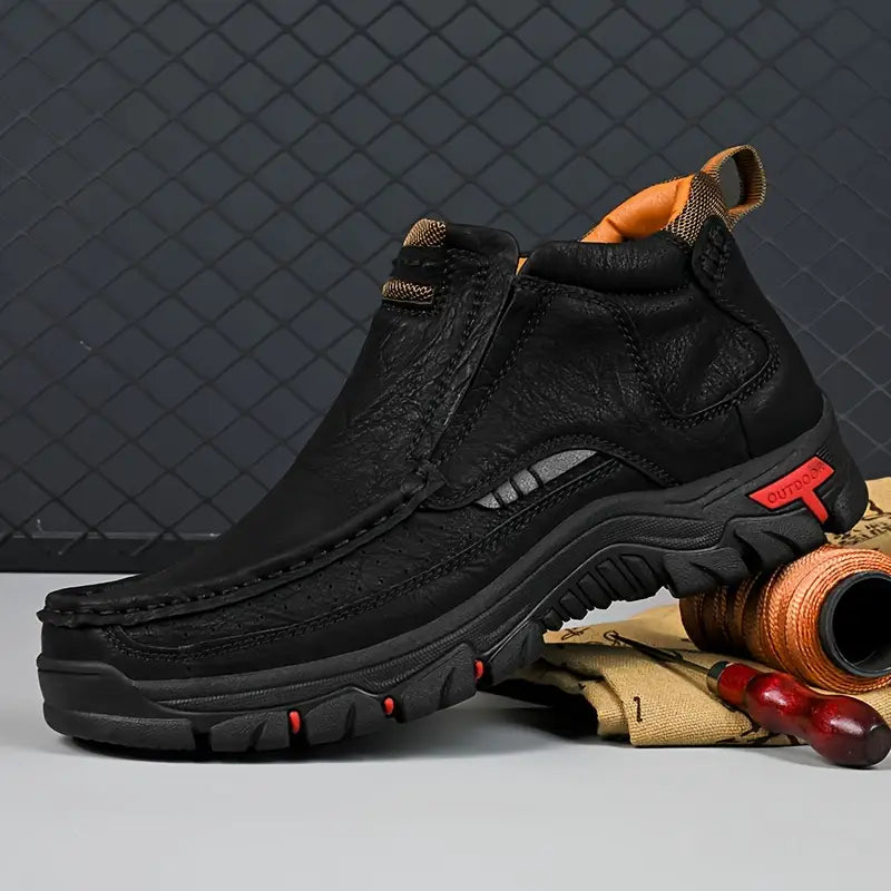 Early Fall Kickoff: 50% OFF❤️ Waterproof Non-Slip Ankle Boots for Men – Comfort Orthopedic Outdoor Shoes