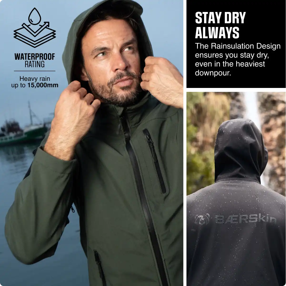 2024 New Men's Waterproof Tactical Jacket