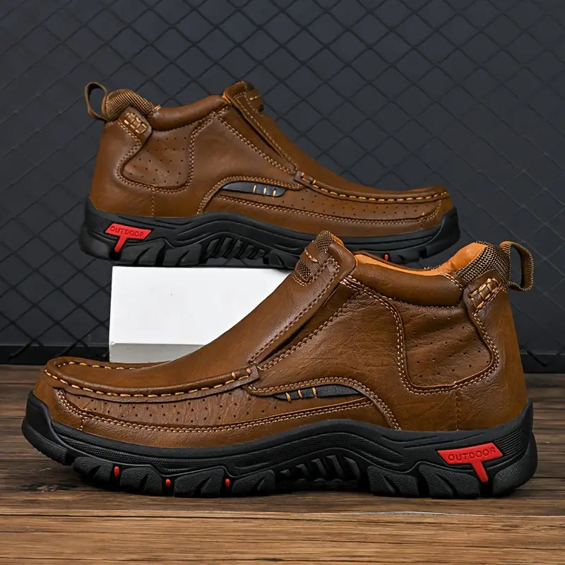 Early Fall Kickoff: 50% OFF❤️ Waterproof Non-Slip Ankle Boots for Men – Comfort Orthopedic Outdoor Shoes