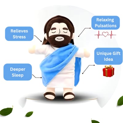 🔥Black Friday Sale 49% OFF🎄Comforting Christ - Jesus Breathing Plushie