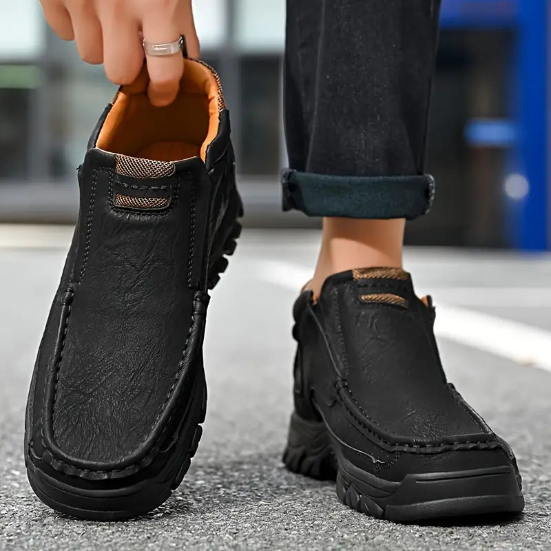 Early Fall Kickoff: 50% OFF❤️ Waterproof Non-Slip Ankle Boots for Men – Comfort Orthopedic Outdoor Shoes