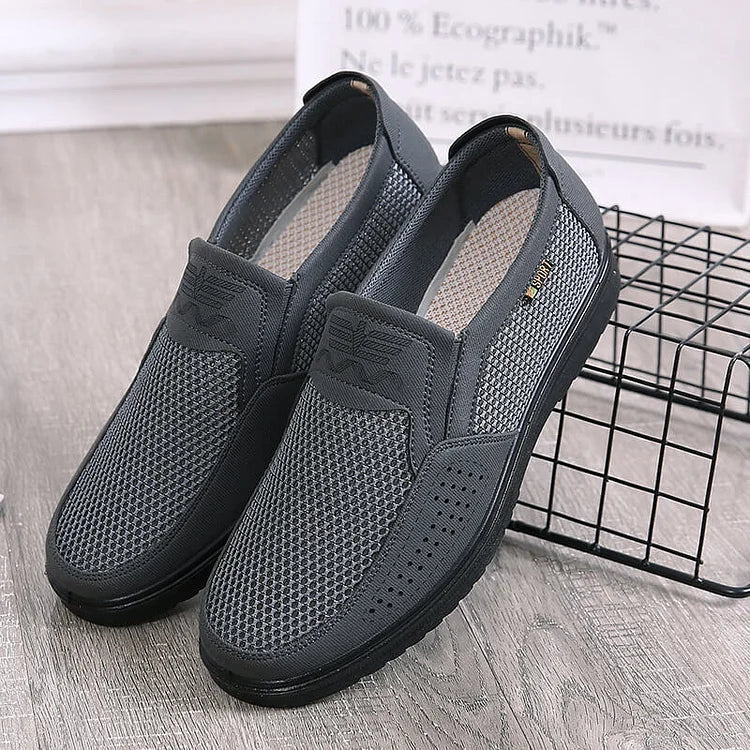 On This Week Sale OFF 50%🔥Mens' Breathable Mesh Orthopedic Loafers