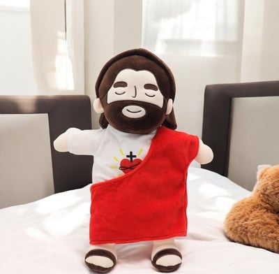 🔥Black Friday Sale 49% OFF🎄Comforting Christ - Jesus Breathing Plushie