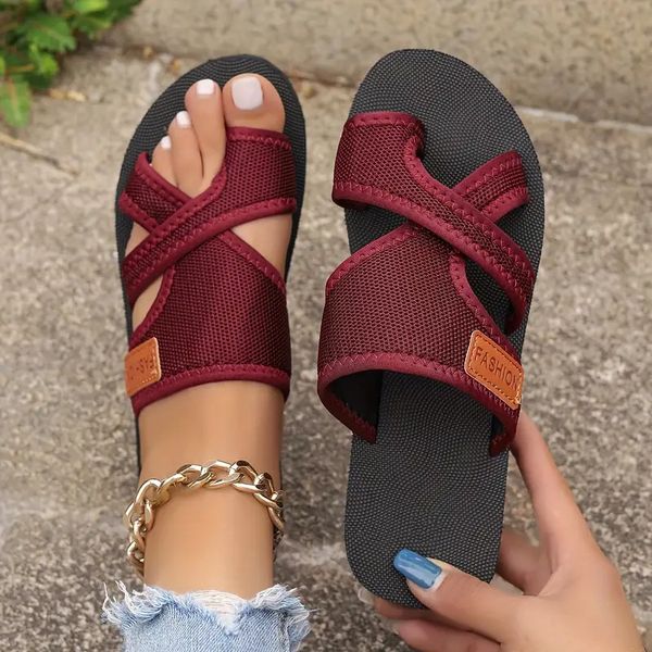 🌸 Pre-Spring Sale 49% Off ❤️ Women's Orthopedic Bunion Corrector Strappy Flat Sandals