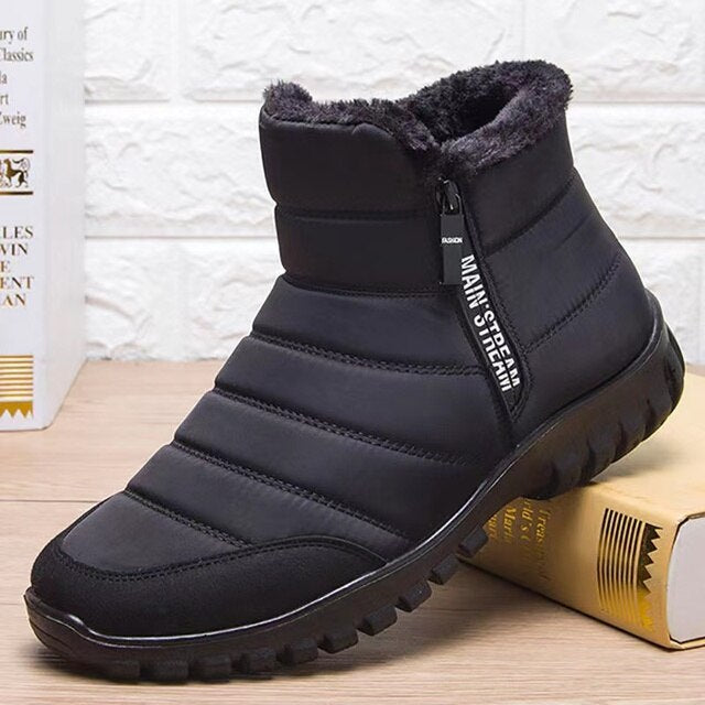 (⏰Limited Time Discount 45% off) Men's Ankle Support Waterproof Snow Boots