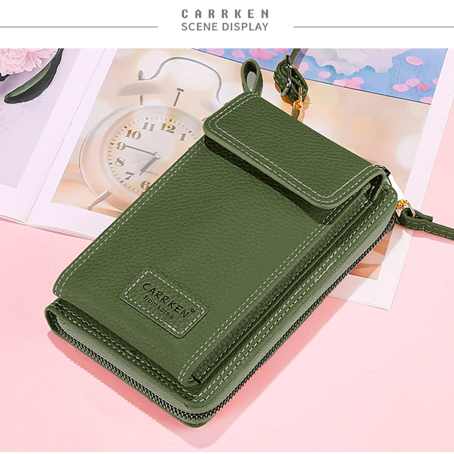 Women Phone Bag Solid Crossbody Bag [Limited time offer: Buy 2 Save More 15%]