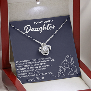 Gift for Daughter - Love Knot Necklace