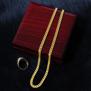 Gift For Husband - Promise - Cuban Link