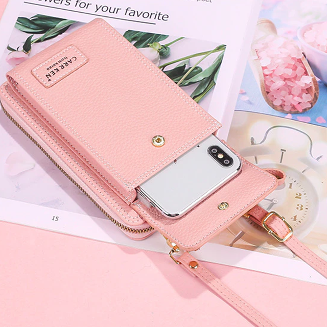 Women Phone Bag Solid Crossbody Bag [Limited time offer: Buy 2 Save More 15%]