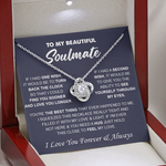 Gift For Your Soulmate - A Hug - Love Knot Gift For Wife, Gift For Girlfriend