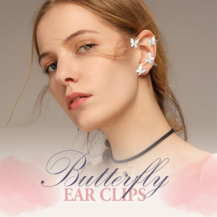 Butterfly Ear Clips [Limited time offer: Buy 2 Save More 15%]
